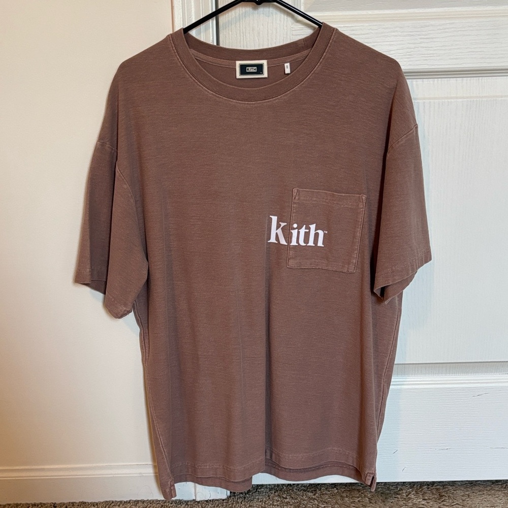 Kith Dusty Pink Short Sleeve Tee